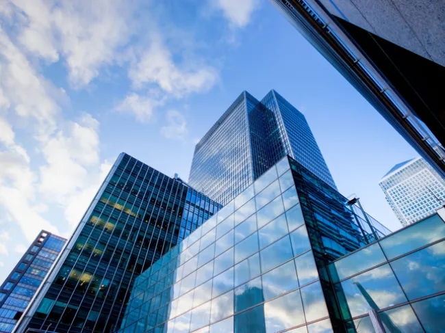 glass business towers